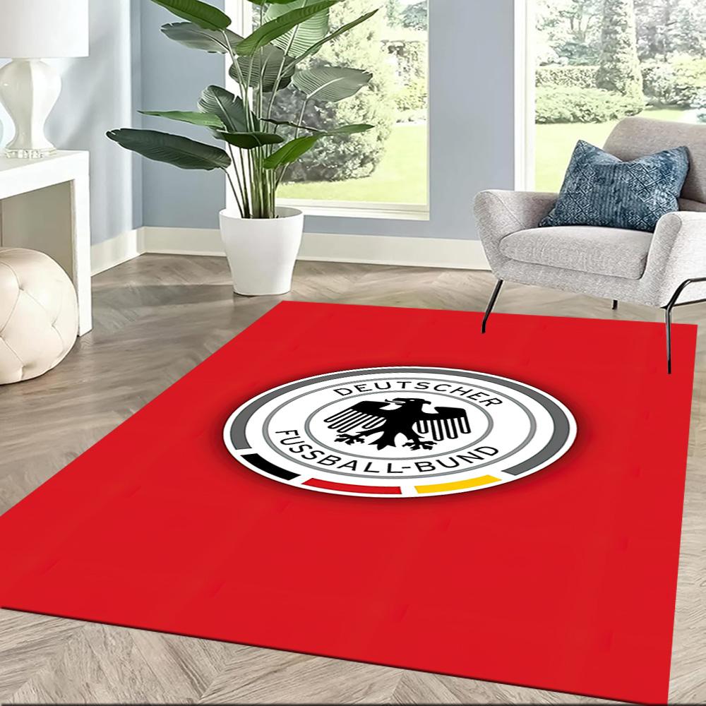 Deutscher Fussball-bund Style Square rugs are a great choice for living rooms, bedrooms, home décor, and as gifts.