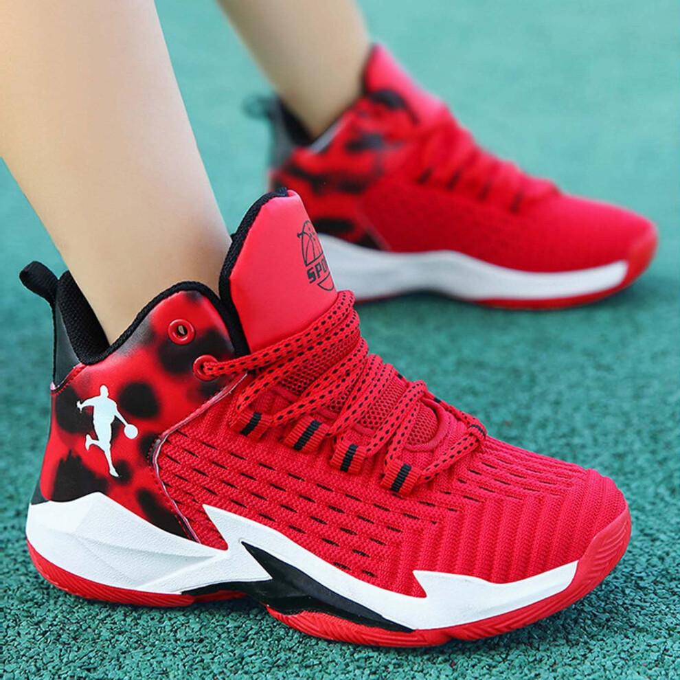 Lightweight Breathable Mesh Boys Sneakers – Athletic Running & Casual Sports Shoes, Comfortable Durable Design, Compatible with Kids & Youth