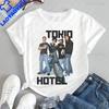 Tokio El German Rock Band Printed T-shirt Top Tokio El Trend Harajuku Short Sleeve Unisex Shirt