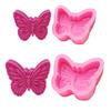 Butterfly Silicones Mould Animal Candle Molds Casting Mould Baking Molds Craft Supplies for Chocolate Cake Decorations