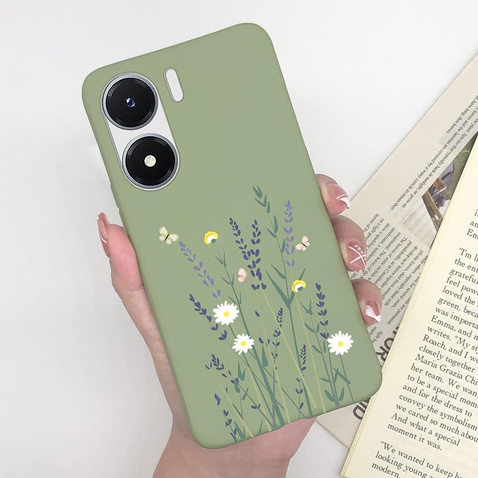 Phone Case For Vivo Y02S Case V2203 Bumper Soft Silicone Back Cover for Vivo Y16 Funda Butterfly Case for VivoY02S Y 02S Y 16