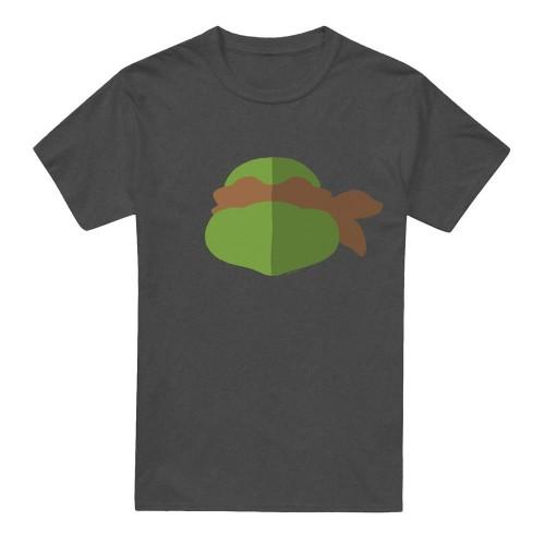 Teenage Mutant Ninja Turtles Unisex Adult Michelangelo Face T-Shirt