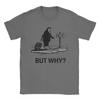 Penguin But Why Funny Six Seven Meme TShirts for Unisex  Novelty 100 Cotton Tees Round Collar Short Sleeve T Shirts Gift Idea