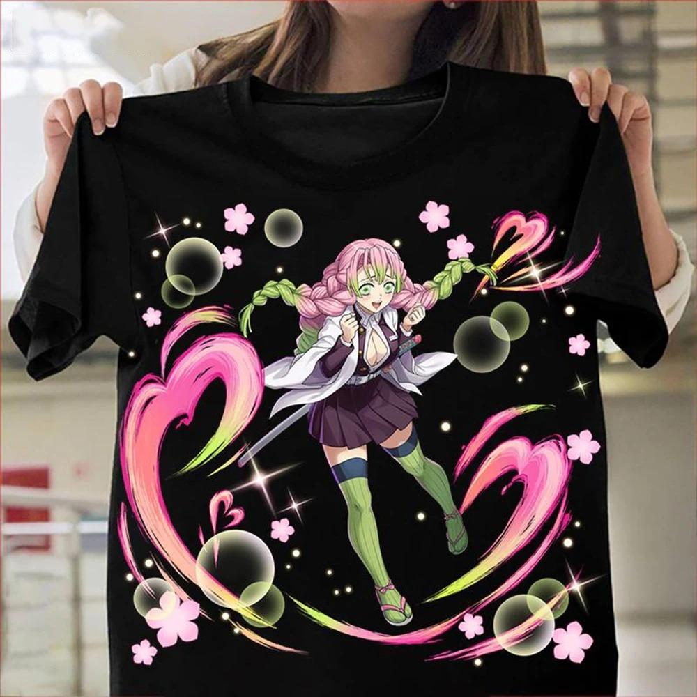 25 New Hot Selling Fashion Anime Demon Slayer Kimetsu No Yaiba Personality Trendy Short Sleeved T-shirt Fashion Gifts Kids Bro