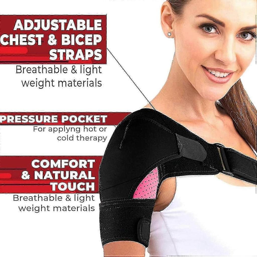 2026 Hot!!  Shoulder Brace, Shoulder Support, Adjustable Shoulder Brace For Women, Sports Injury Prevention And Recovery Fits Left And Right Shoulder