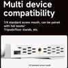 40W Portable Mini LED Fill Light Dual-Color Pocket-Sized Selfie Light Type-C Charging for Outdoor Camping/Mobile Live Streaming