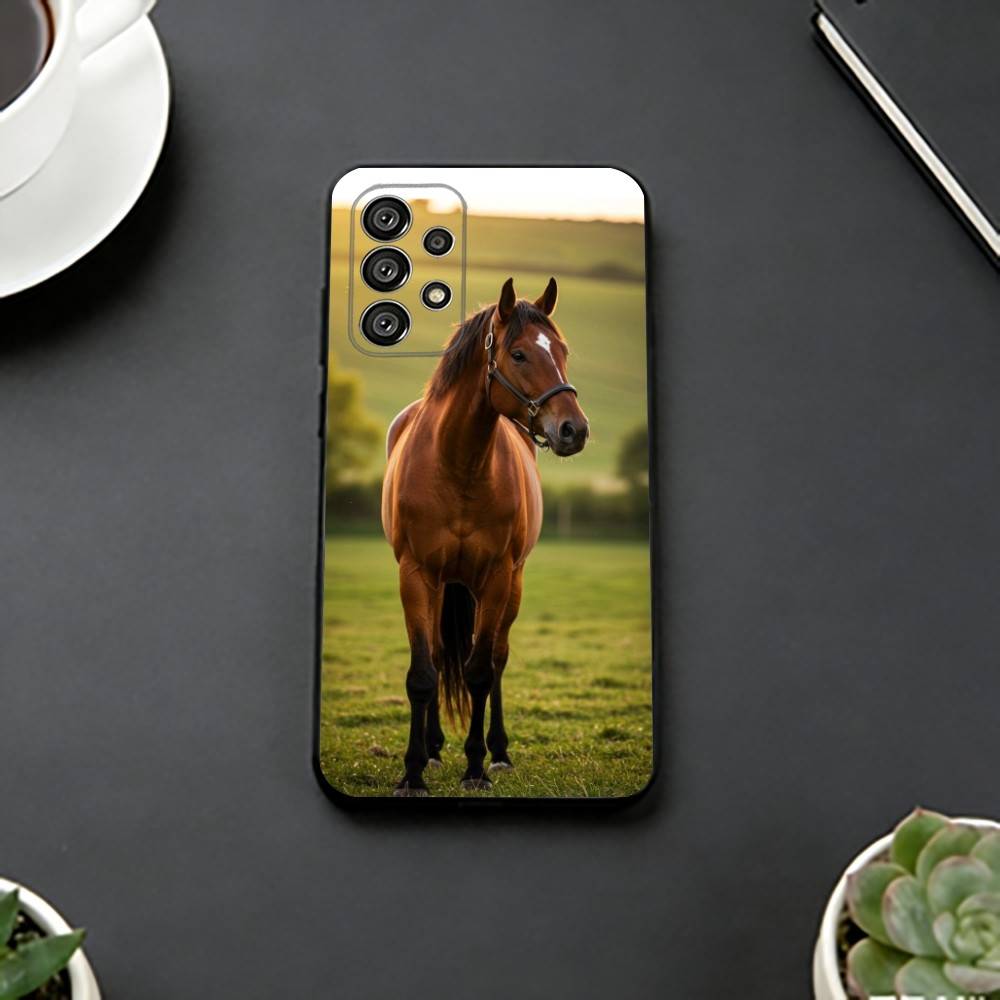 

Horse A-Animal Phone Case For Samsung S25,S24,S21,S22,S23,S30,Ultra,S20,Plus,Fe,Soft Silicone Black Cover Samsung S20ULTRA5G