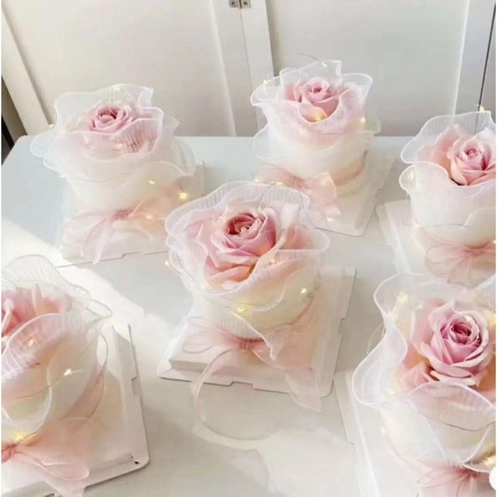 1Pcs Packaging Supplies Cake Border Collars For Mother's Day Thanksgiving Birthday