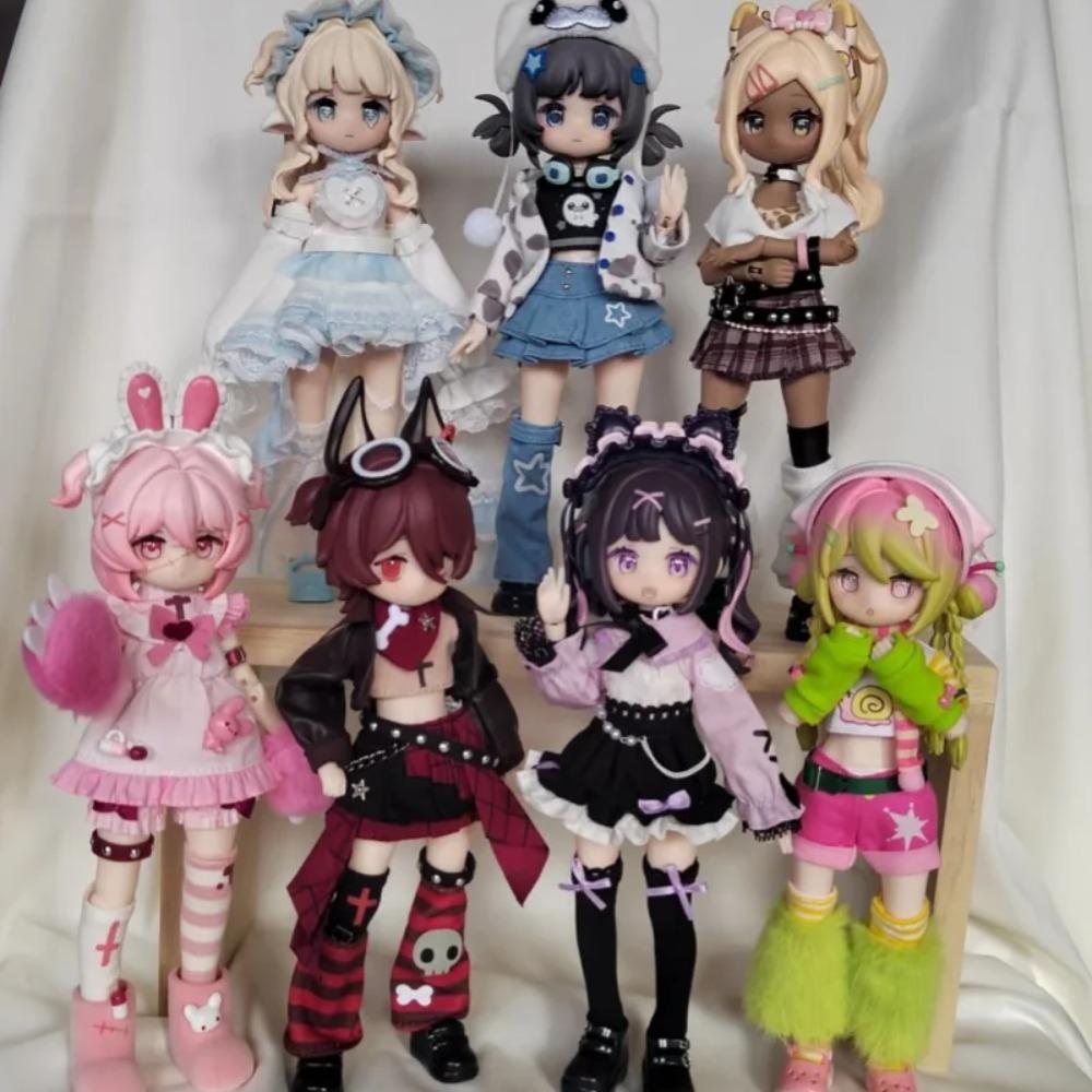 Genuine Freedom Advocates Electronic Cute Pet 1/12 Bjd Blind Box Action Anime Figures Dolls Kawaii Toys Girl Surprise Gifts