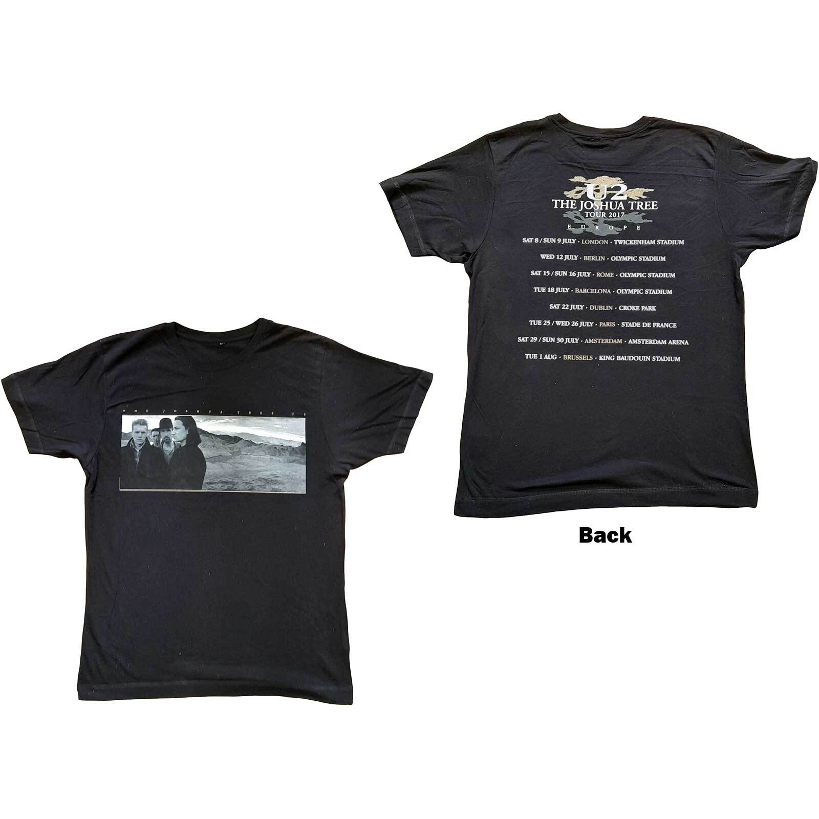 U2 Unisex T-Shirt Joshua Tree Photo Ex-Tour XXXL
