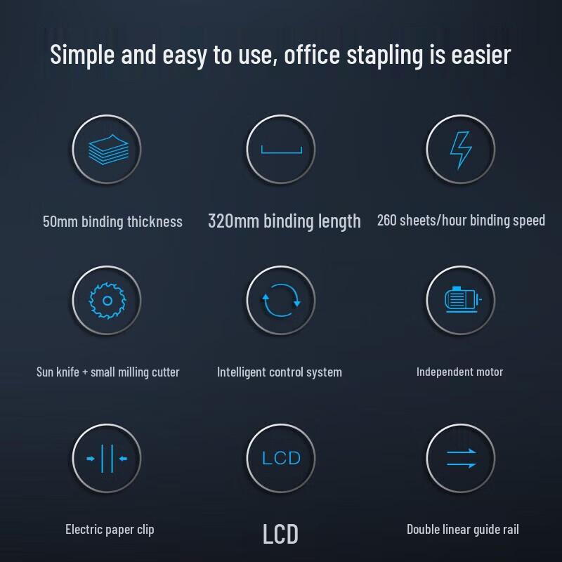 Comet Office Document Finishing & Cutting Machines CN Plug (adapter Included)