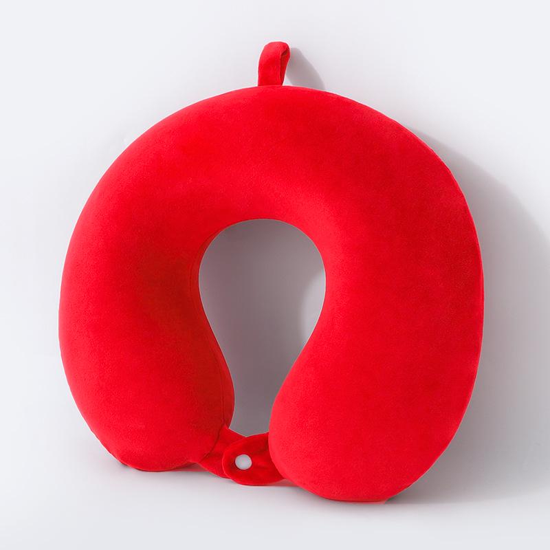 Anpassningsbar U-formad Resekudde – Eventpresent med Logotyp för Bil, Flygplan och Nackstöd