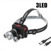 Ultra Bright LED Portable Headlight Rechargeable 18650 Battery Fishing Hunting Head Flashlight Outdoor Camping Emergency Lantern