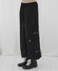 FANCY CLUB Big Cross Eyelet Sweatpants (Black) F26Qd980