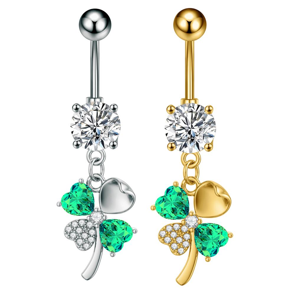 3/5 Reverse Crystals Faux Fake Belly Button Ring Belly Piercing Nombril Clip On Umbilical Navel Cartilage Clip Body Jewelry Gift
