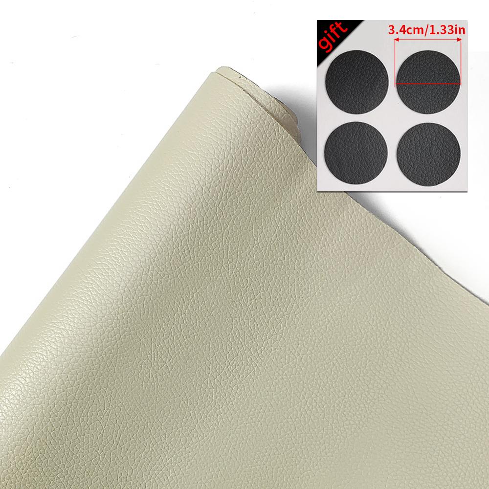 

PU Leather Repair Film Wrapping Self-adhesive Leather Patch Car Film Covering Waterproof DIY Sitcker Adhesive Furniture Stickers 35x50cm
