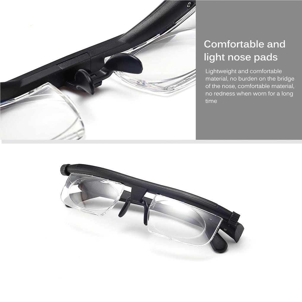 Myopia Correction Glasses Universal Adjustable Degree Length Nearsighted Glass Man Focus Elderly Eyewear for Computer Playing