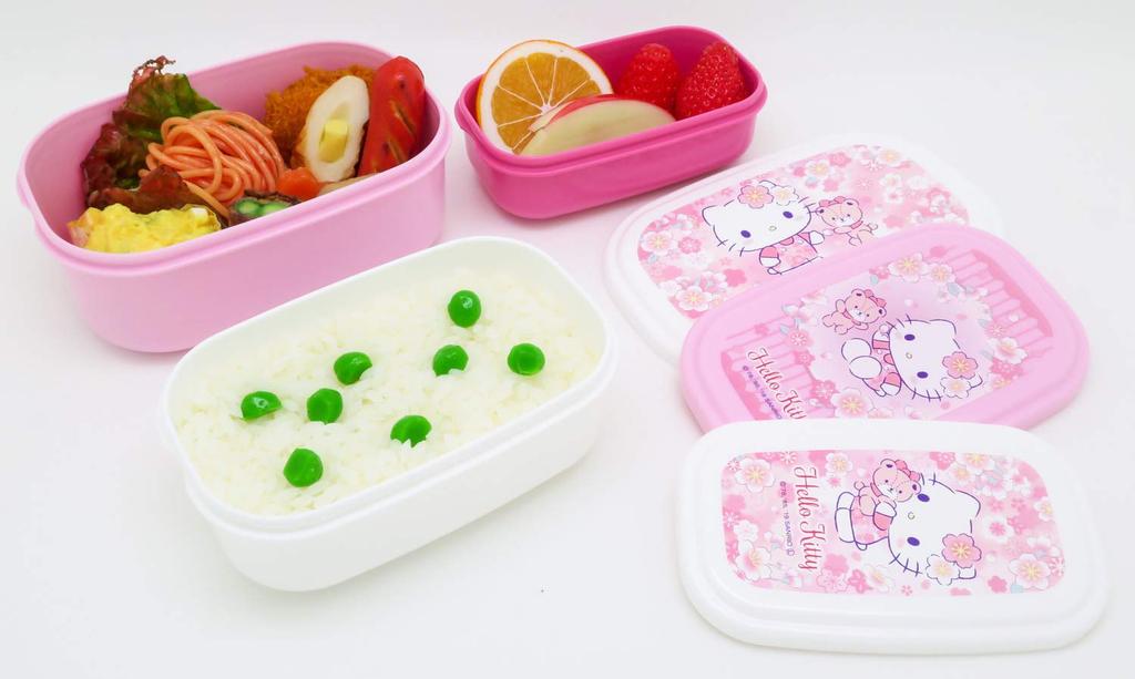 OSK Hello Kitty Sakura Seal Container Set 3-Piece SP-31