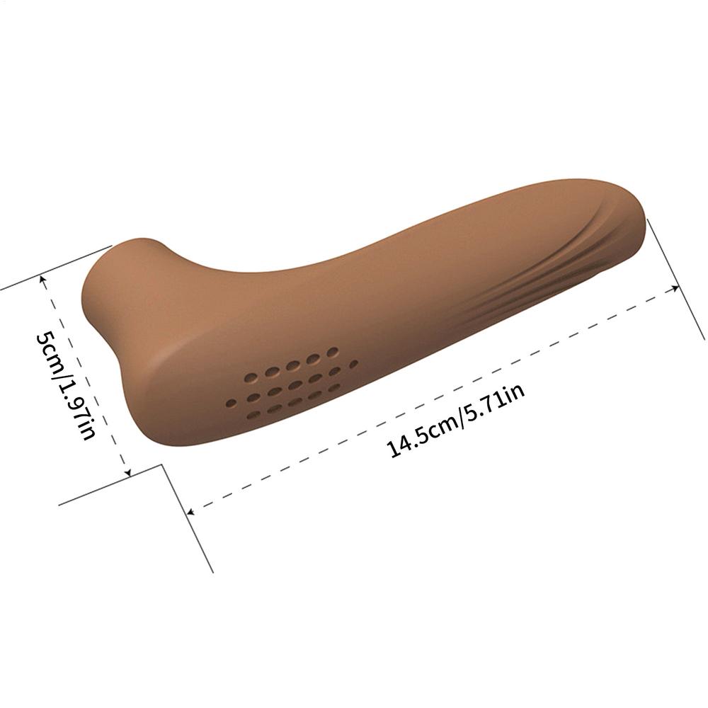 Silicone Door Knob Cushion L-Shaped Anti-Slip Door Lever Protectors Anti-Collision Safety Door Grip Sleeve All-Weather Comfort