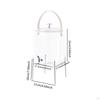 Beverage Dispenser And Jug Handling with Water Juice Cover
