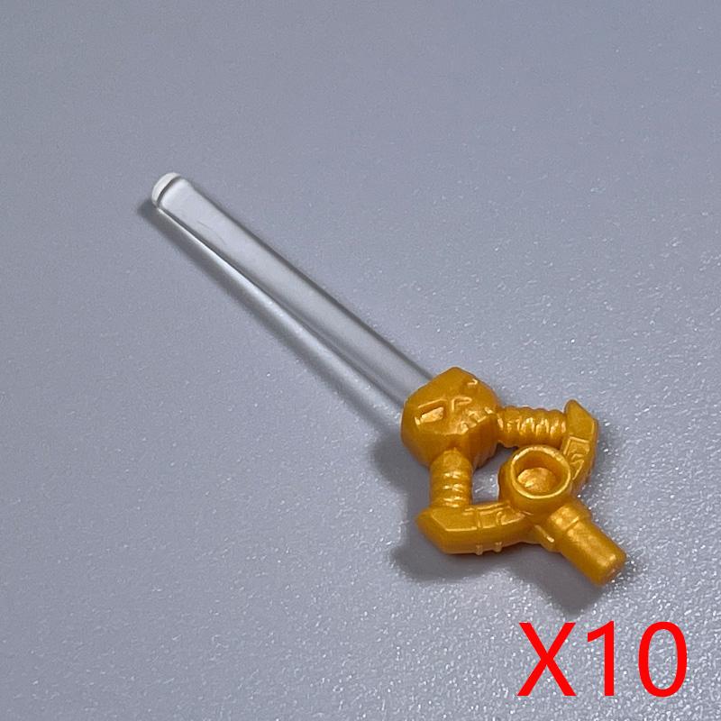 MOC Castello Medievale Cavaliere Armatura Figura Parti Blocchi da Costruzione Tempio Aquila Nera Cavaliere Guerriero Armi Accessorio Mattoncini Giocattolo T01