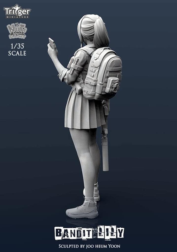 Nuts Planet 1/35 Bandit Lily: A Young Target-Catcher Resin Kit T35037