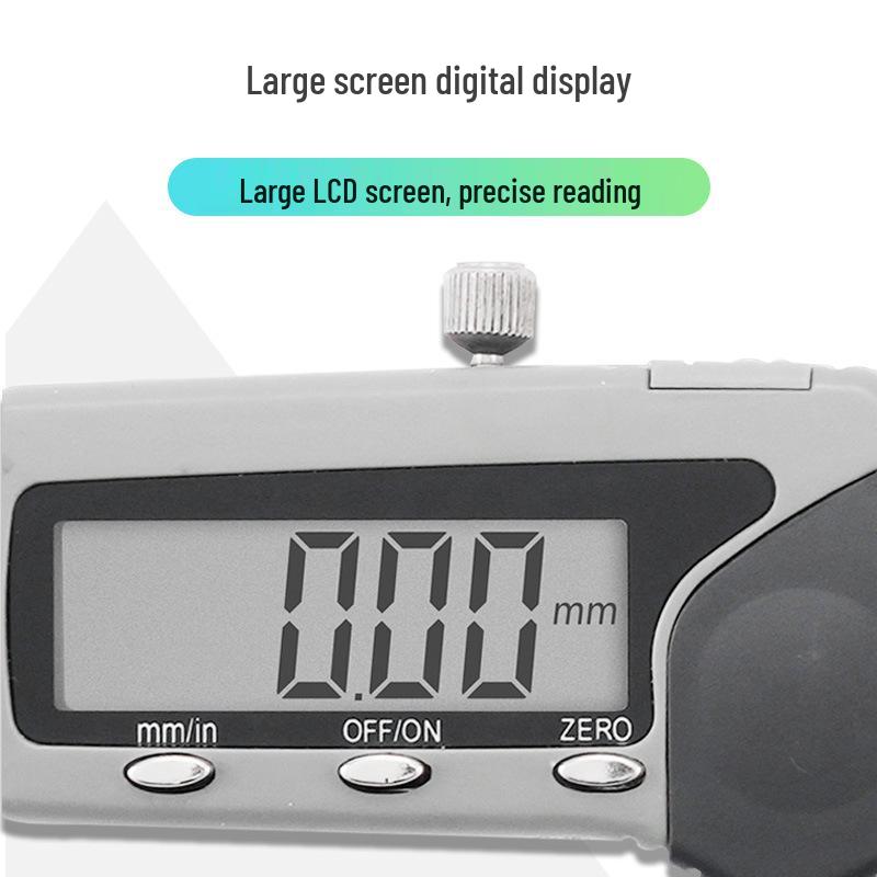 Guanglu Stainless Steel Digital Vernier Chamfer Caliper, 0-10mm, 30°/45°/60° Portable Chamfer Gauge