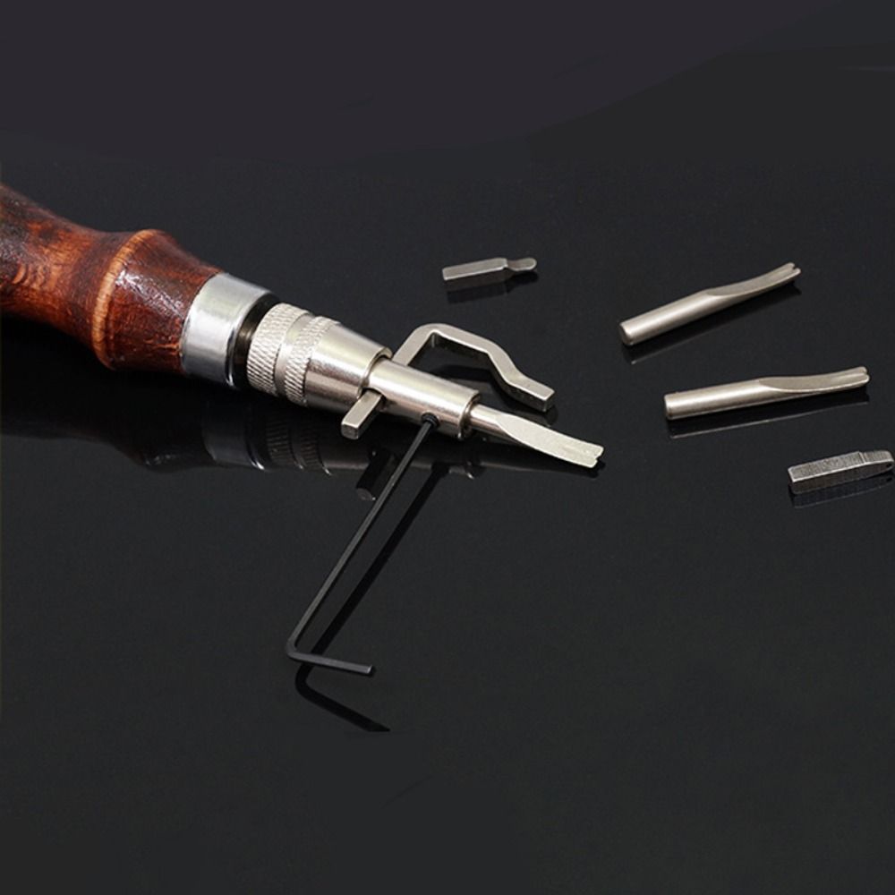 Sewing Tools Trimming Leather Stitching Leathercraft knife Cutting Device Cutting Kit Leather Tools