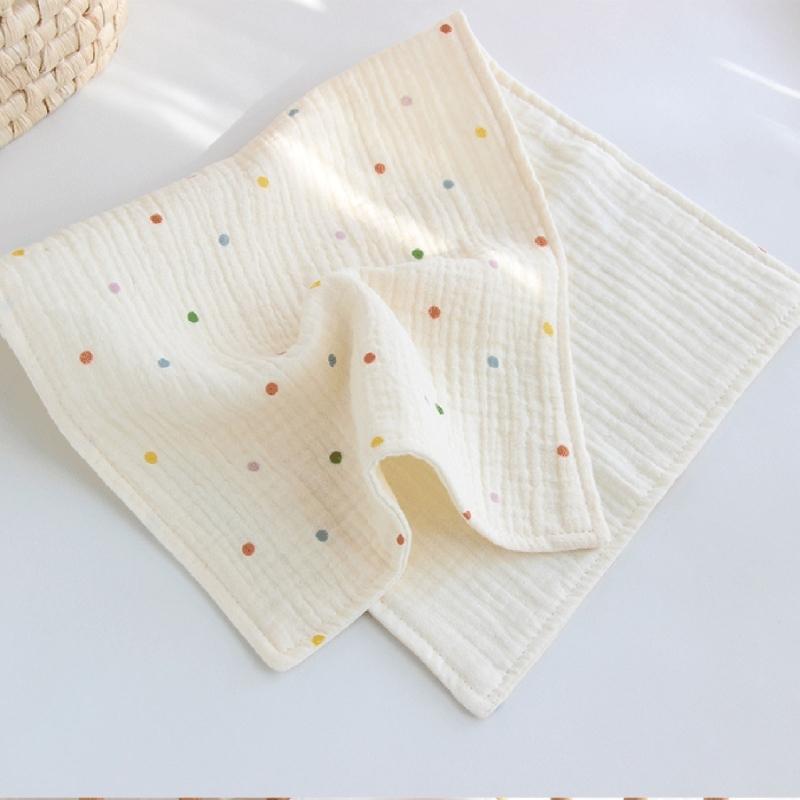 Weiches Baby Spucktuch Kleinkinder Atmungsaktive Waschlappen Rechteckiges Gesichtstuch Sabberlätzchen Waschlappen Neugeborenen-Essential