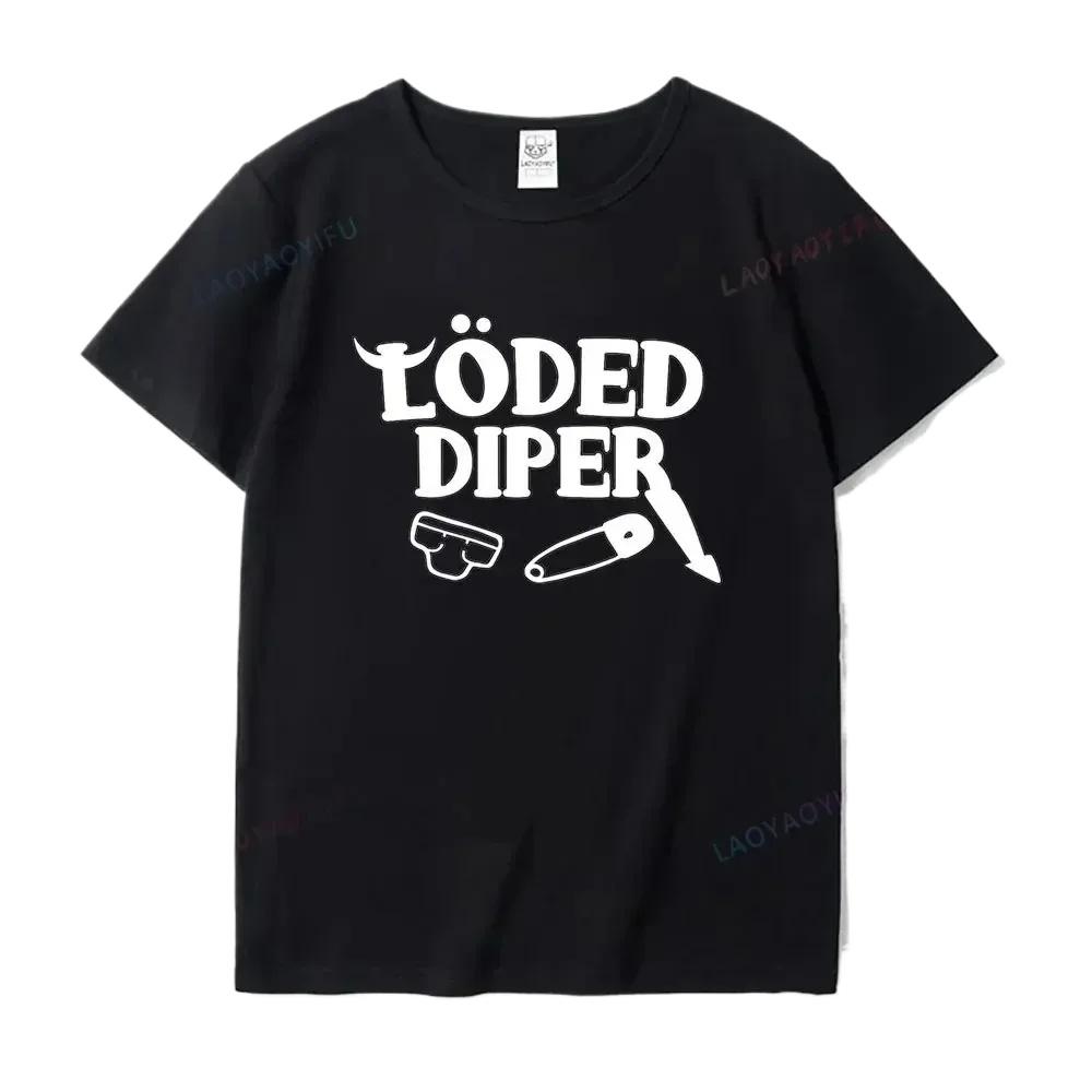 Roliga Film T-shirts Rodrick Rules T-shirt Löded Diaper T-shirt Kultklassiker Komedi T-shirts Andningsbar Överdimensionerad Unseix T-shirt Topp