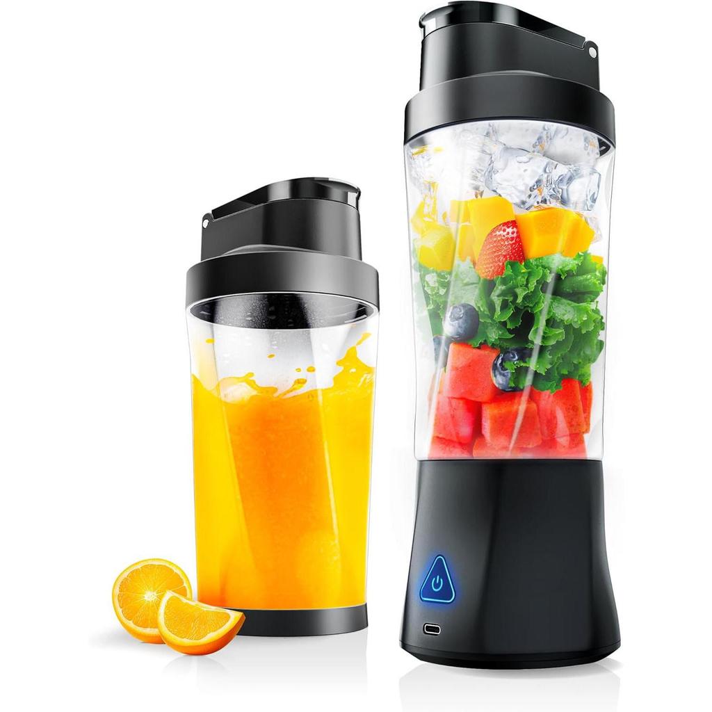 360W Portable Juicer with 6000mAh Battery and Tritan Mixing Cup