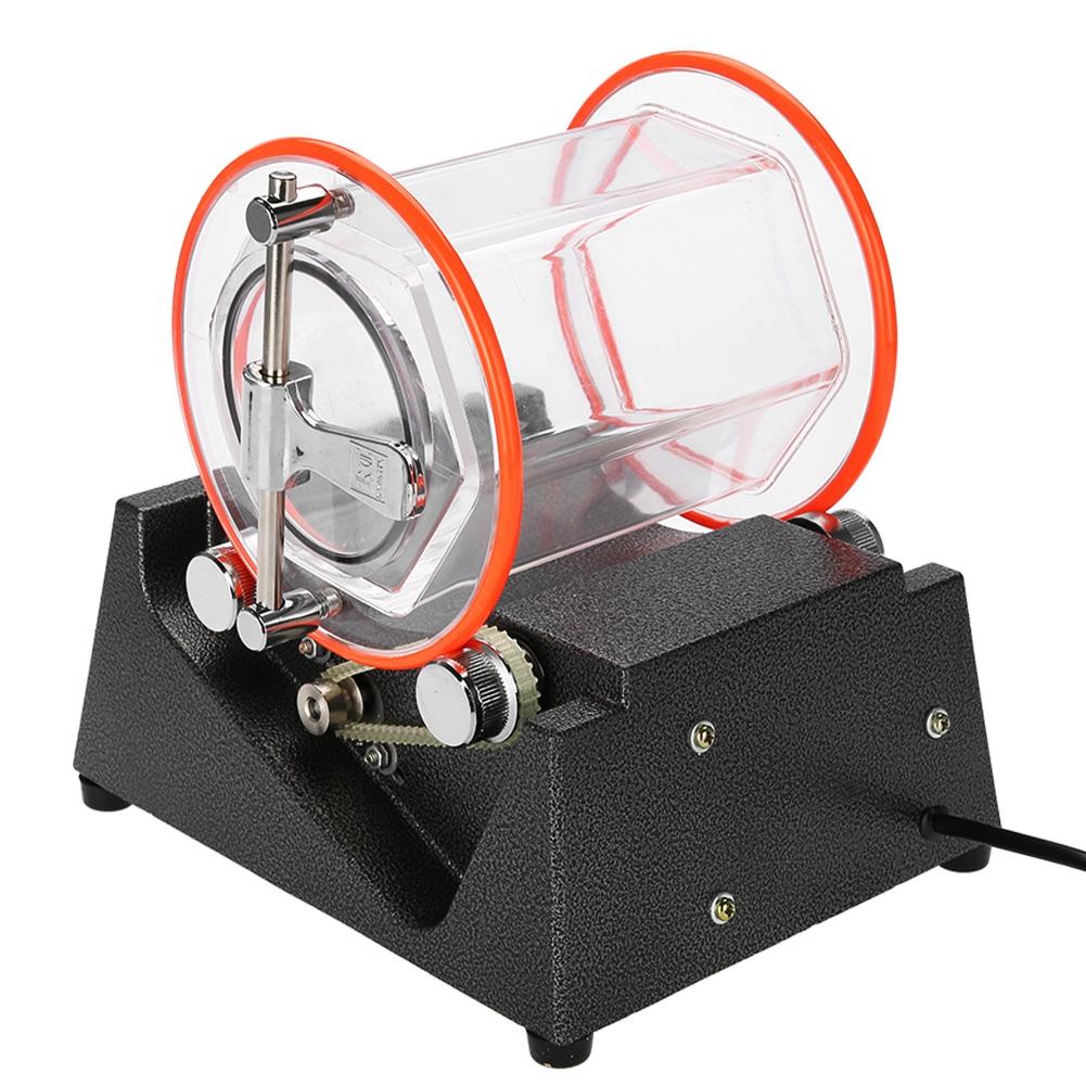 Rotary Tumbler Jewelry Polisher Machine Polishing Bead Cleaner KD-6808