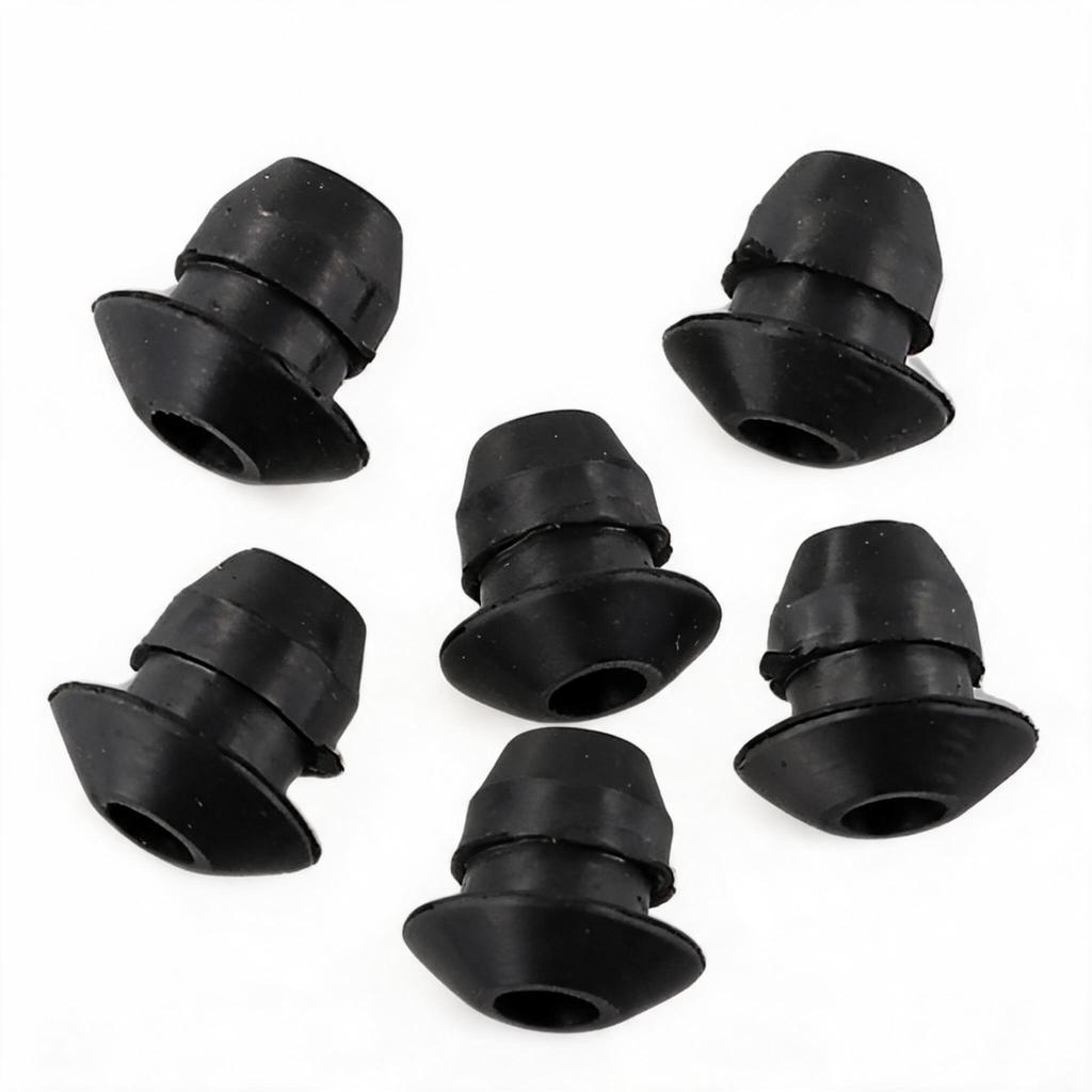 5er-Pack Kraftstofftank-Tülle 1 Loch 9 mm Gummidichtung Kompatibel mit STIHL FS40 FS85 BG75 BR320 FC75 HS45 HL75 HT75 KM85 TS460 Freischneider Laubbläser Heckenschere