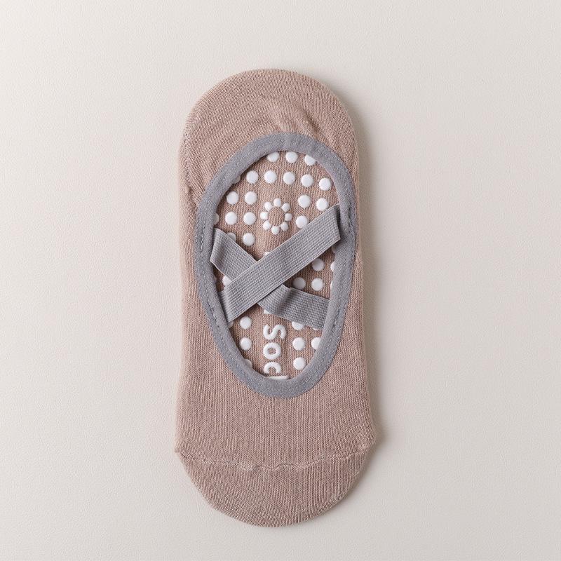 

Женские нескользящие носки для йоги и пилатеса с силиконовыми стопорами One Size - Anti-Slip Silicone Sole хаки