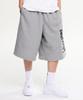 Leijibi Giant Fit Wide Bermuda Sweatpants Big Logo Gym Wear Workout Shorts W (2 Colors)