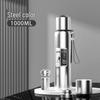 Thermos de Voyage Résistant aux Chutes en Acier Inoxydable 316 pour Hommes - Portable, Grande Capacité, Tasse à Eau d'Extérieur