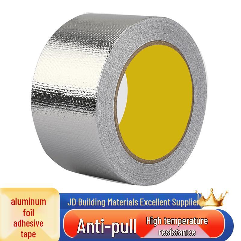 Saizes Thickened Fiberglass Aluminum Foil Sealing Tape 15cm x 20m