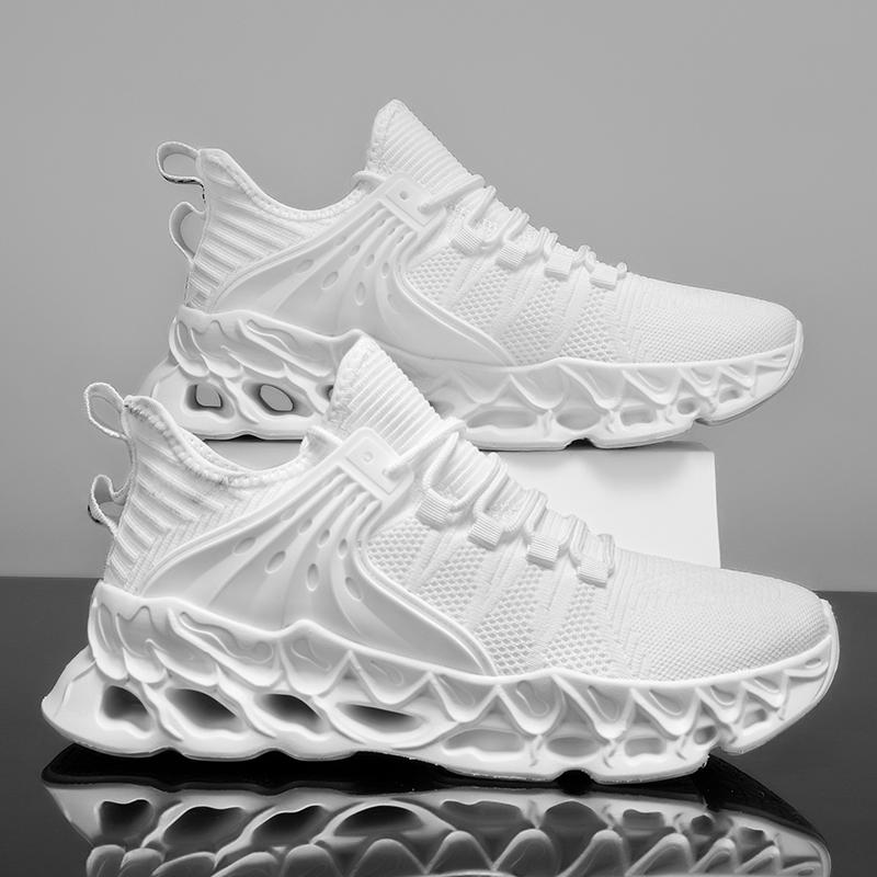 

Yrzl Men S Athletic Mesh Sneakers Lightweight Comfortable Running Shoes For Men Soft Sole Non Slip Casual Shoes Outdoor Walking 39