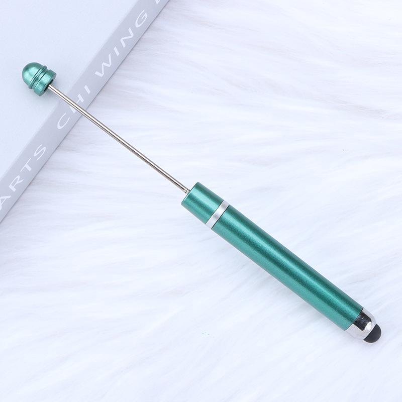 Multi-functional Touch Screen Beading Ballpoint Pen with Extended Rod for DIY Cute Bead Design