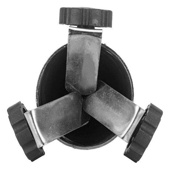 Terras Parasolhouder Inschroefbare Grondpen Heavy Duty Weerbestendig Buiten Strand Zand Tuin Gazon Parasolstandaard Parasolvoet Grondspies