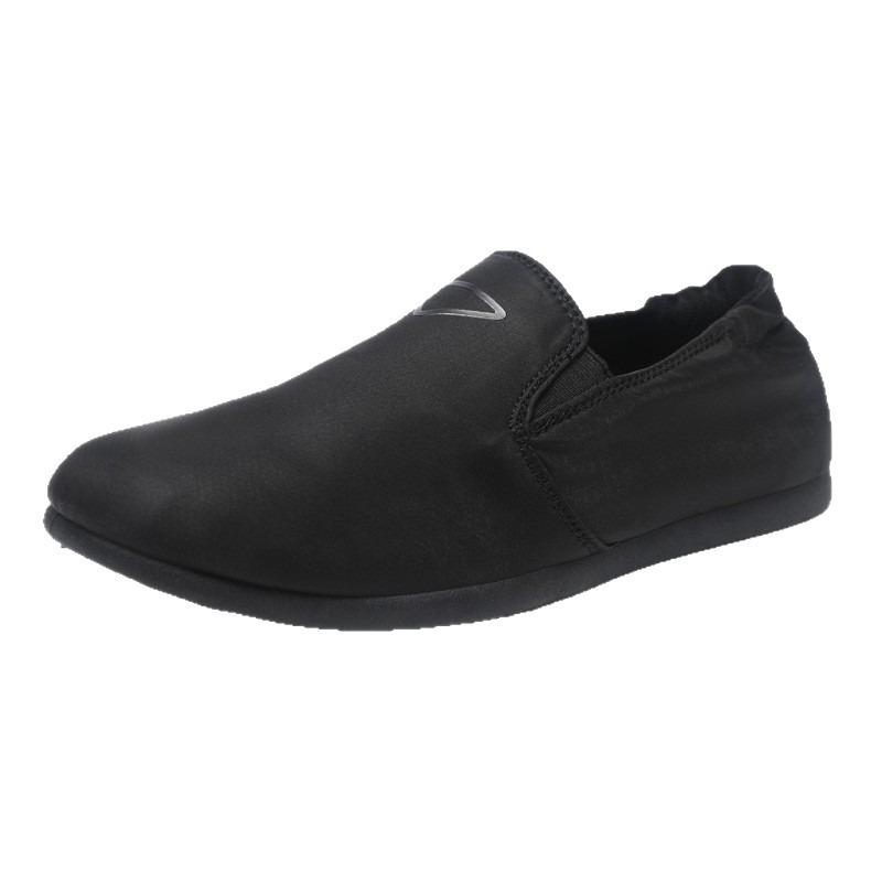Men's shoes breathable new casual shoes men's flat heel solid color men's shoes men's Doudou shoes tide