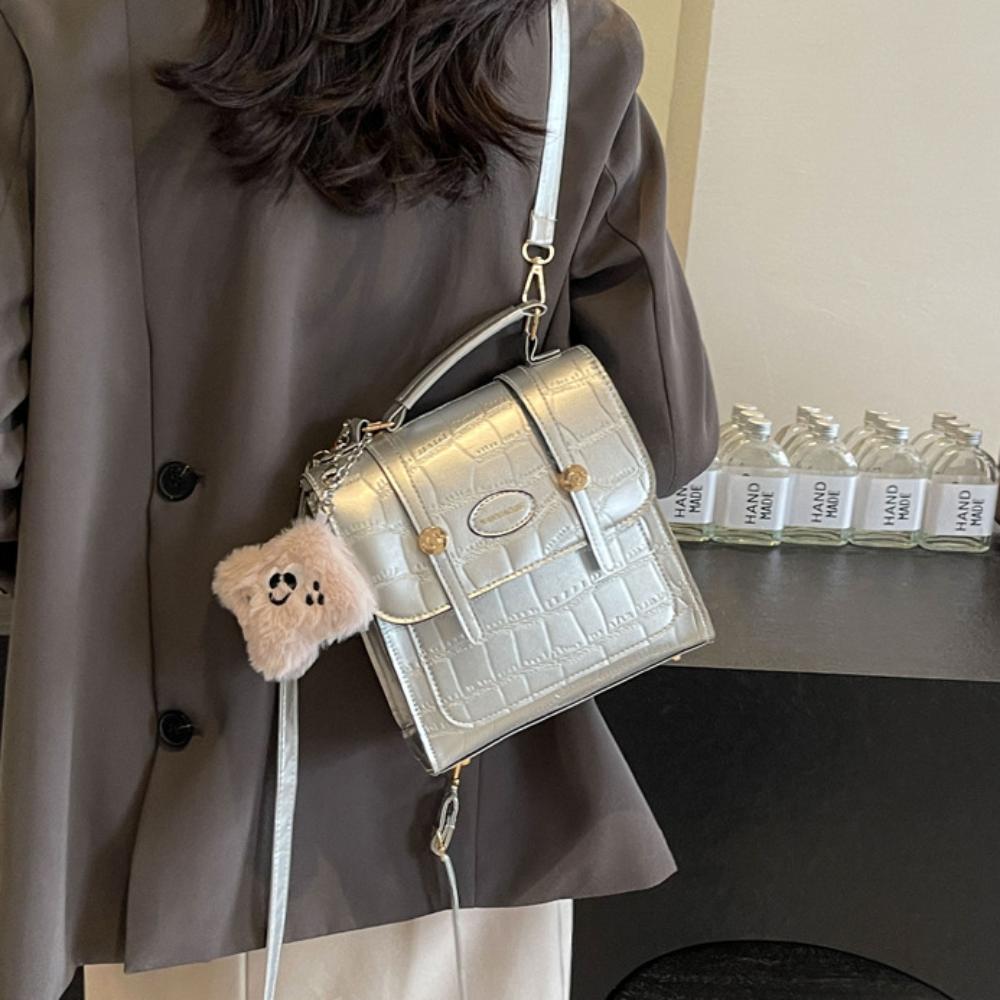 All Match Shoulder Bag Korean Trendy Schoolbags Portable Crossbody Bag  Women