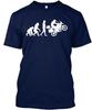 Adv Man Evolution T-Shirt Made In the USA Size S To 5XL