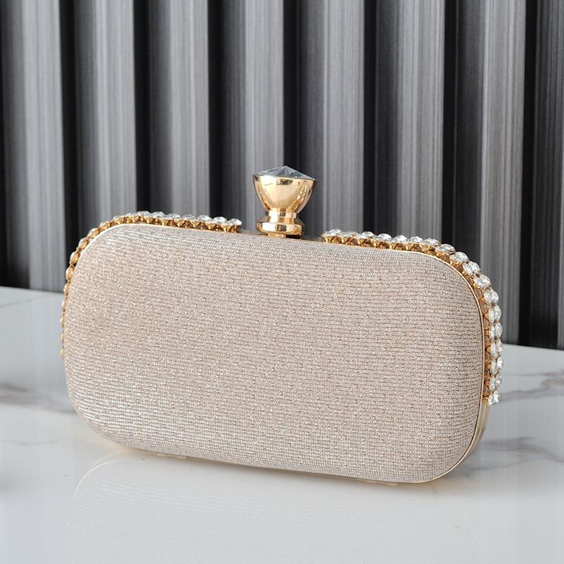 Luxury Women Diamond Evening Bag Female Wedding Purse Party Banquet Clutch Bag High-end Shoulder Crossbody Bags Party Sling Bags