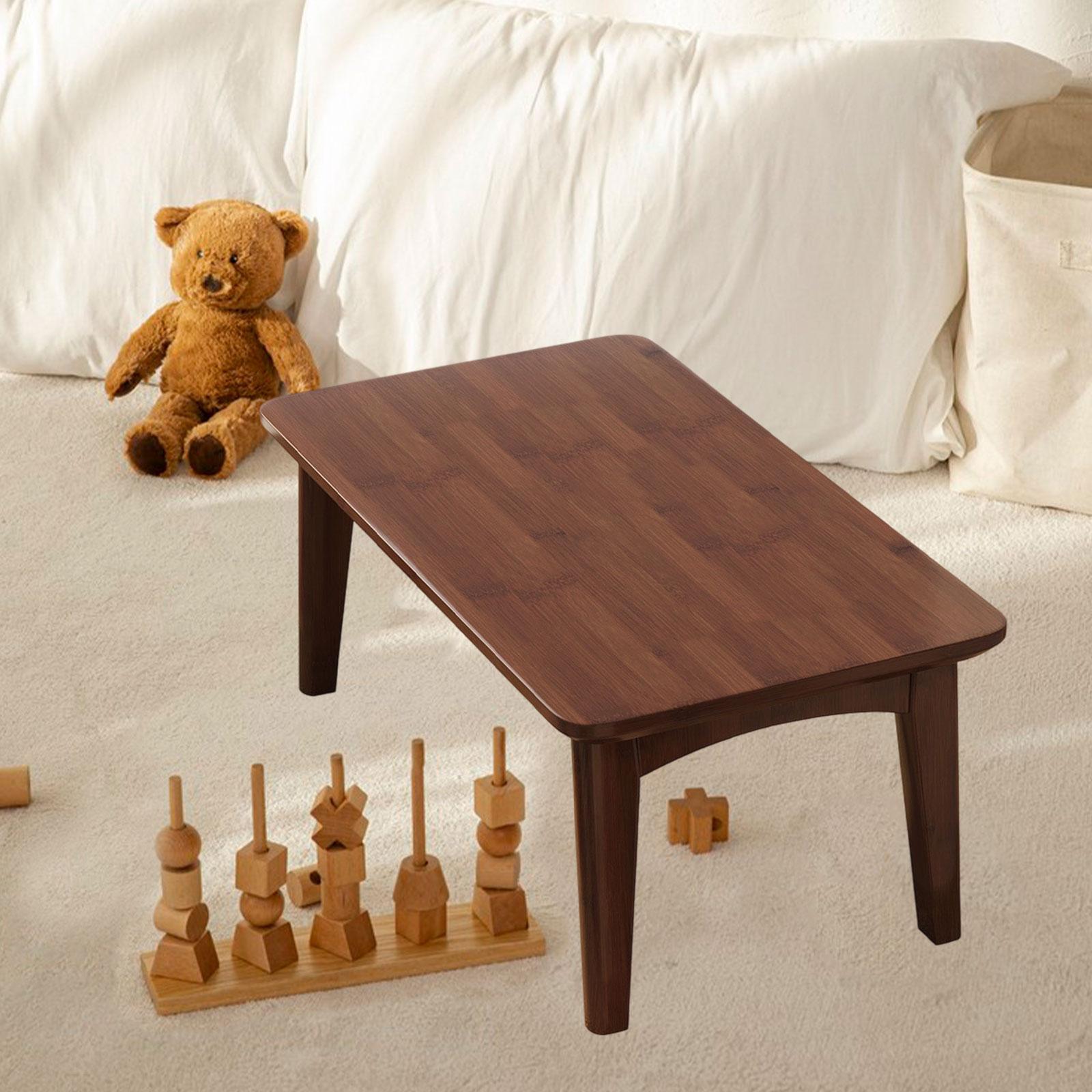 Niedriger Teetisch Tatami Bodentisch Wohnzimmer Tragbare Möbel Innen Nachttisch Balkon Schlafzimmer Laptop Schreibtisch Mehrzweck Dekoration