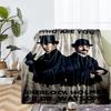 Sherlock Holmes Theme Printed Blanket - Perfect for Couch, Bed, Travel & Outdoor Use | Machine Washable, Cozy & Durable.