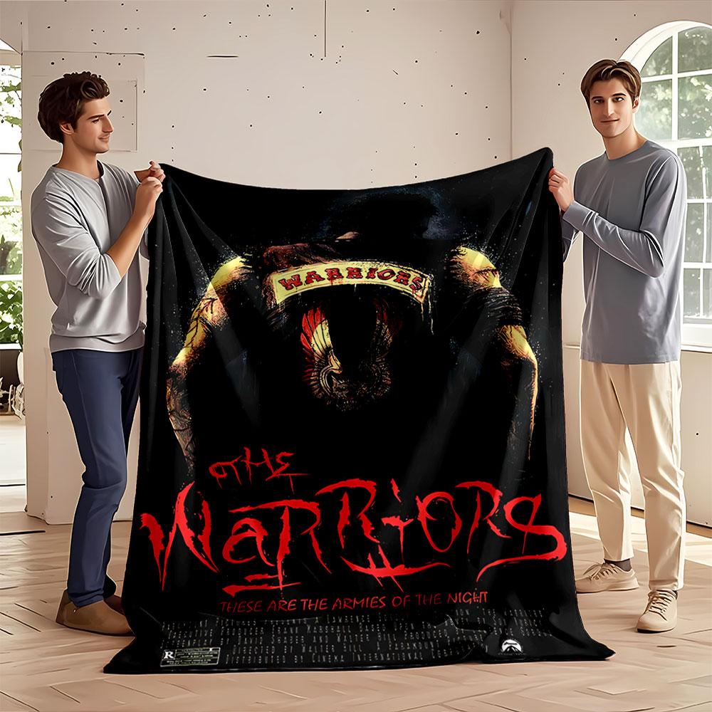The Warriors Movie Art Blanket for All Seasons Blanket Lunch Break Throw Gift