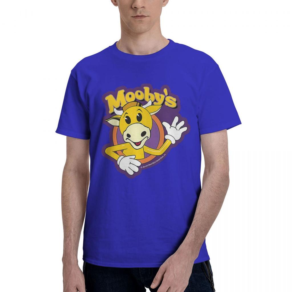 Jay And Silent Bob MoobyS 100 Cotton Casual Breathable Confortable Kawaii Football Shirts 2025 Men Clothes
