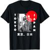 Japan Aesthetic Retro Tokyo Japanese T Shirt Men Women Pure Cotton Humor Streetwear Tee Shirt Short Sleeve Unisex Loose Clothing