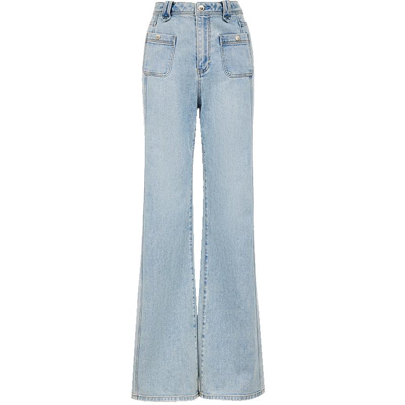 Only Women's 2025 Spring High-Waisted Flare Jeans